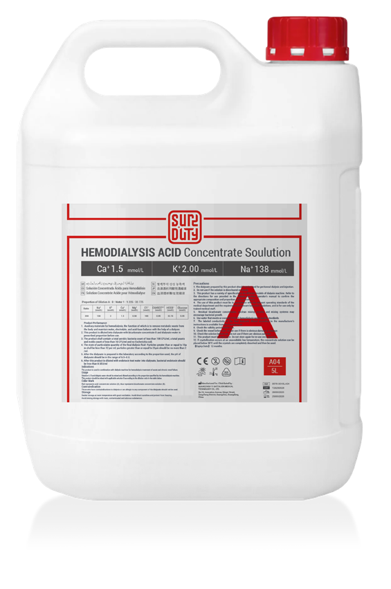 Hemodialysis Acid Concentrated Solution